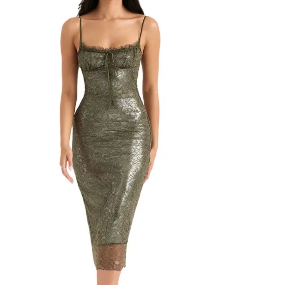 HOUSE OF CB Isla Corset Lace Cocktail Dress